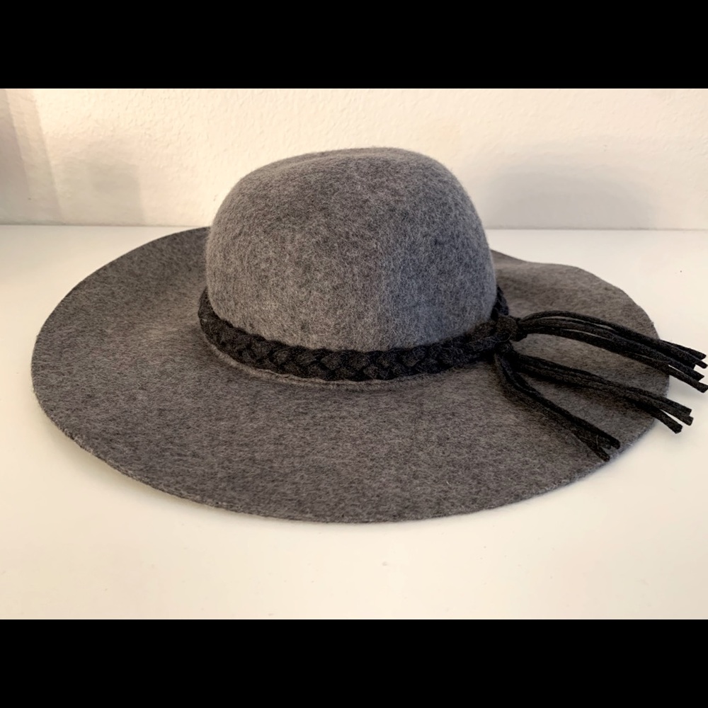 Anthropologie wool floppy hat